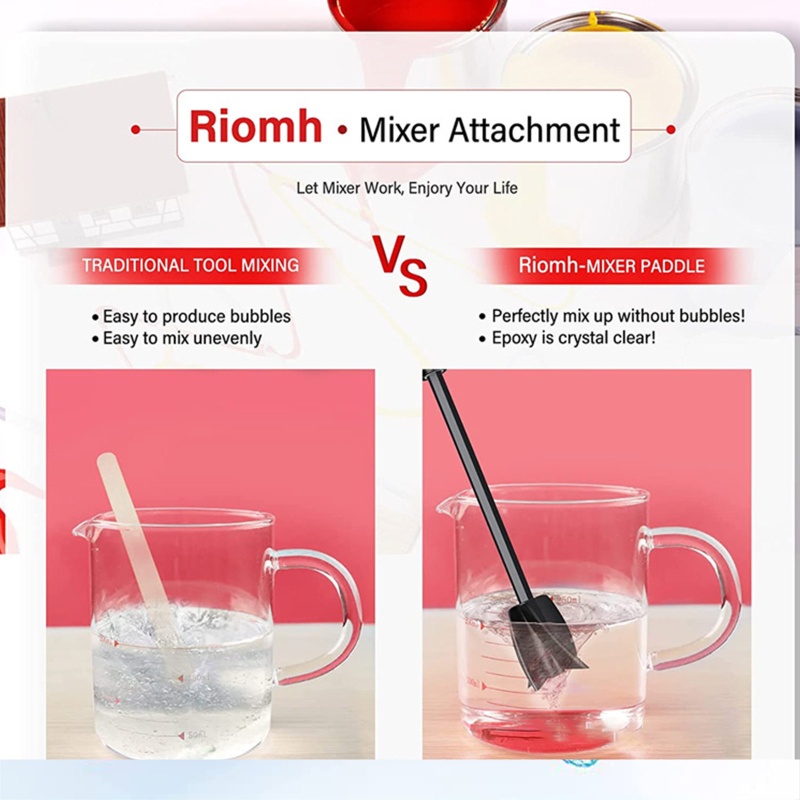 Máy Đánh Trứng Epoxy Cầm Tay Bằng Nhựa Epoxy Có Thể Sạc Lại