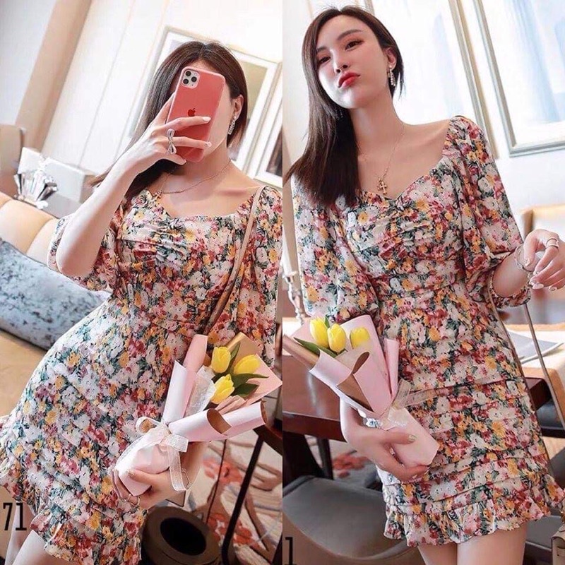 ĐẦM SALE LẺ SIZE NHIỀU MẪU CHỈ 39k  - Đầm body xinh đuôi cá