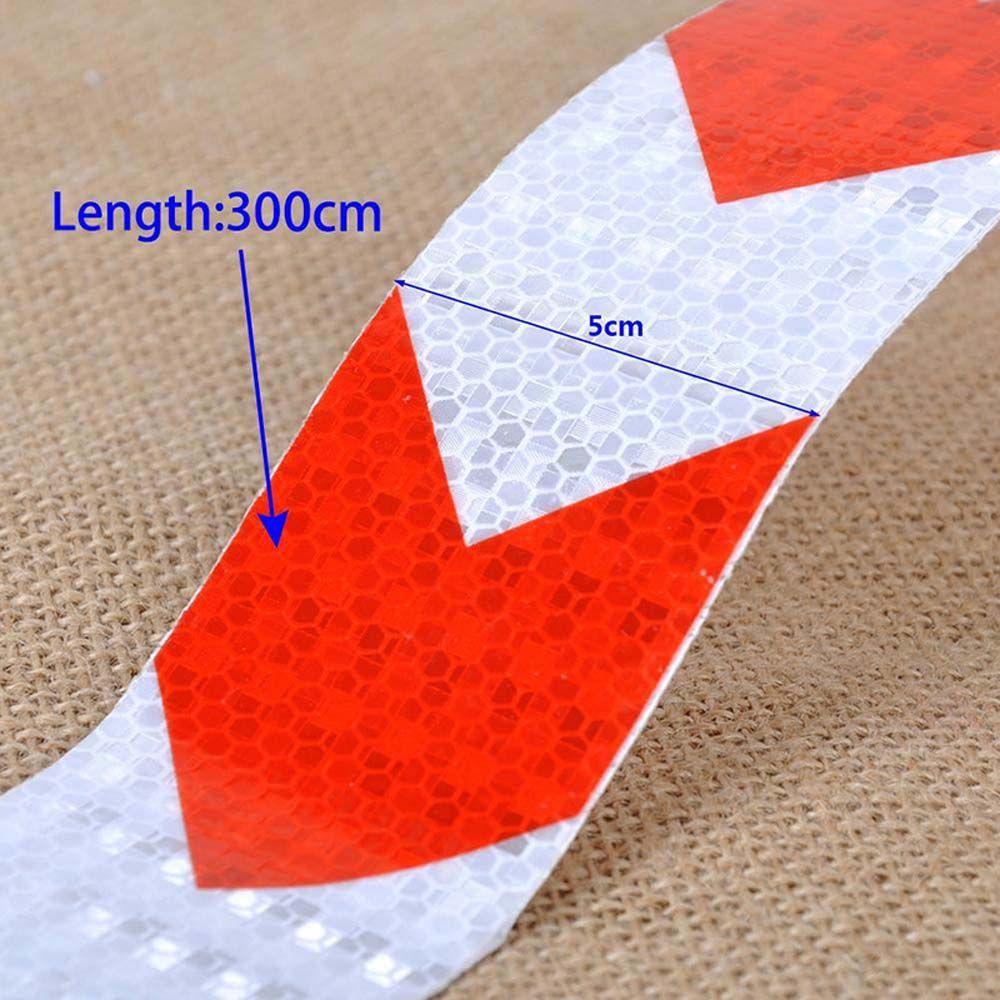 Nhãn Dán PVC Phản Quang 5CM * 3M Chống Va Chạm Bảo Vệ An Toàn Cho Xe Hơi