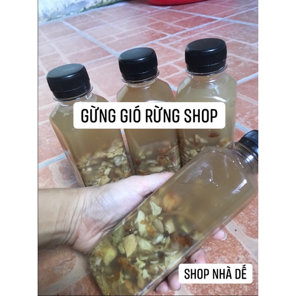 Gừng gió địa liền ngâm xoa bóp chai 330ml