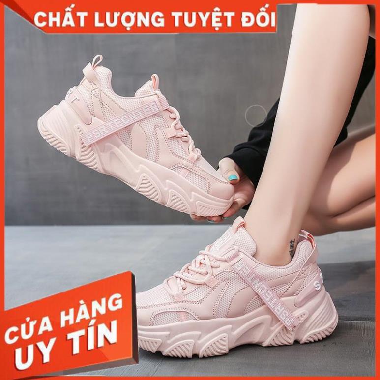 Giày thể thao nữ giayWarriors đế cao 5 cm B1295 | BigBuy360 - bigbuy360.vn