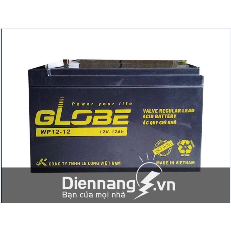 Ắc quy Globe WP12 - 12 (12V - 12Ah)