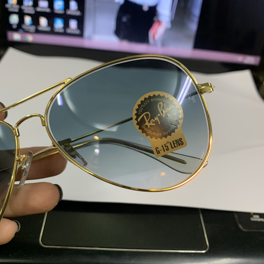 Kính nam Rayban màu Sương Khói | BigBuy360 - bigbuy360.vn
