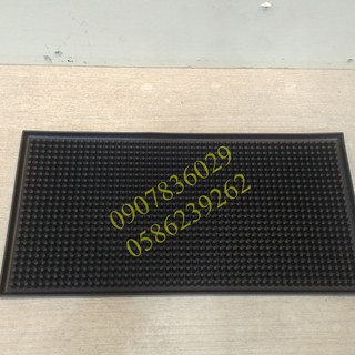 Thảm bar, thảm lót cao su quầy bar 15x30 cm