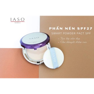 Phấn Nén Iaso Smart Powder Pact SPF 27