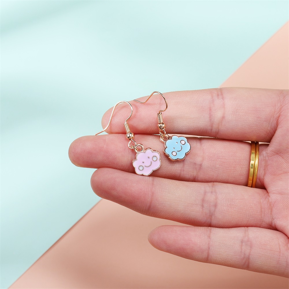 St.kunkka Hợp kim dễ thương mặt dây chuyền hoạt hình phụ kiện trang sức 4 cái