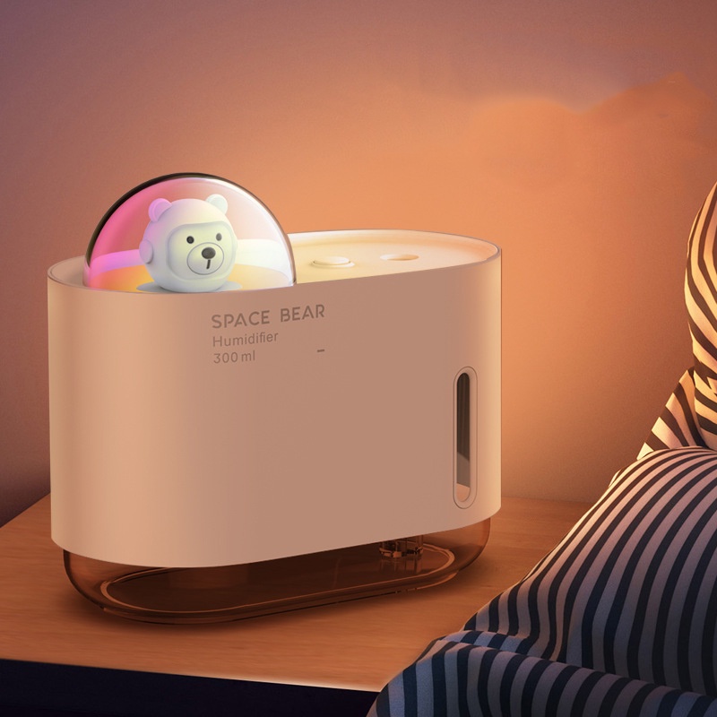 Máy phun sương tạo ẩm FNELSE khuếch tán tinh dầu thơm mini để bàn sạc USB nhiều màu sắc tùy chọn cho nhà cửa văn phòng