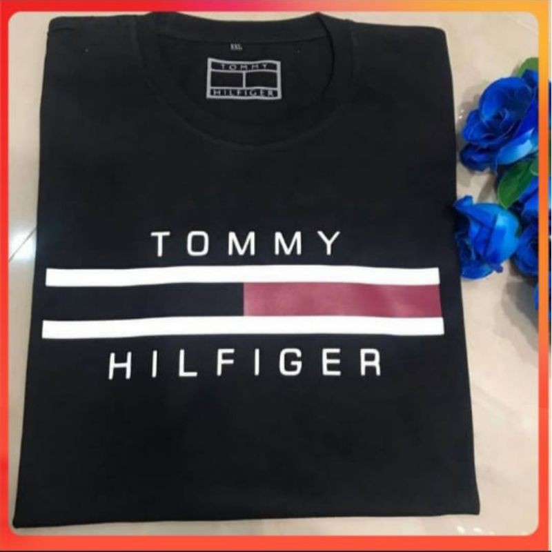 Tommy Hilfiger Áo Thun Tommy Thiết Kế Trẻ Trung Hợp Thời Trang