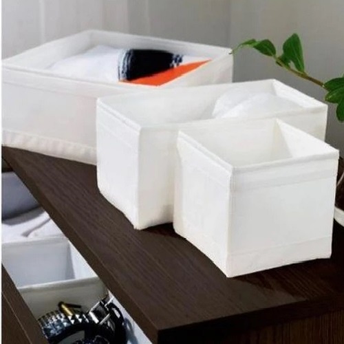 Set 6 hộp chia / đựng đồ SKUBB IKEA 2 màu