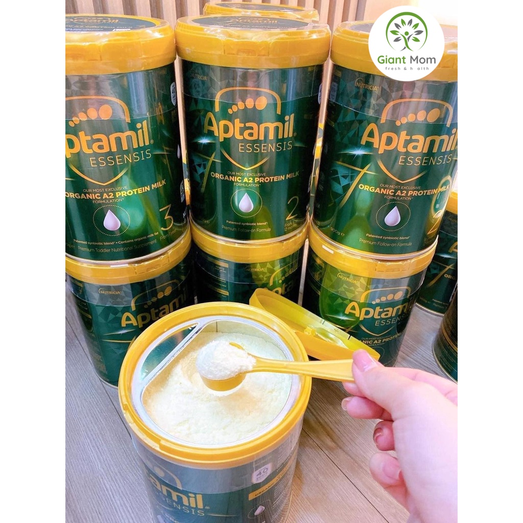 Sữa Aptamil Essensis Úc Giant Mom - Sữa Aptamil Essensis Organic A2 Protein Úc 900g Hàng Chính Hãng