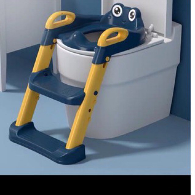 Thu nhỏ bồn cầu, toilet có bậc thang cho bé đi vệ sinh
