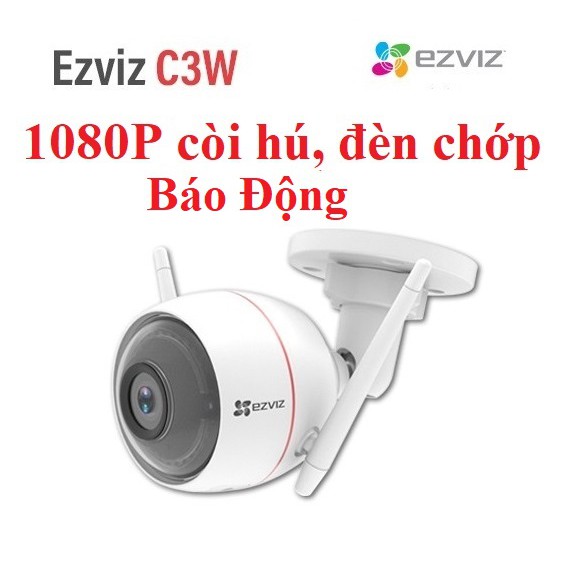 Camera 2M IP Wifi Ngoài Trời Hikvision Ezvis C3WN CV310 C3W 1080P FULLHD [CHÍNH HÃNG - BH 24Th]