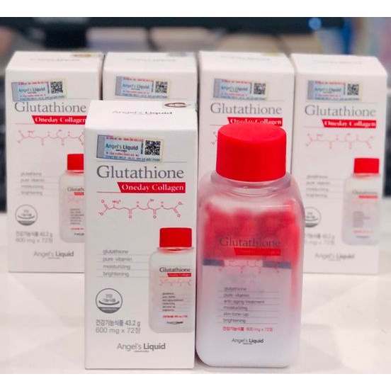 [CHÍNH HÃNG] Viên uống trắng da Glutathione Ever Collagen 72 viên Hàn Quốc
