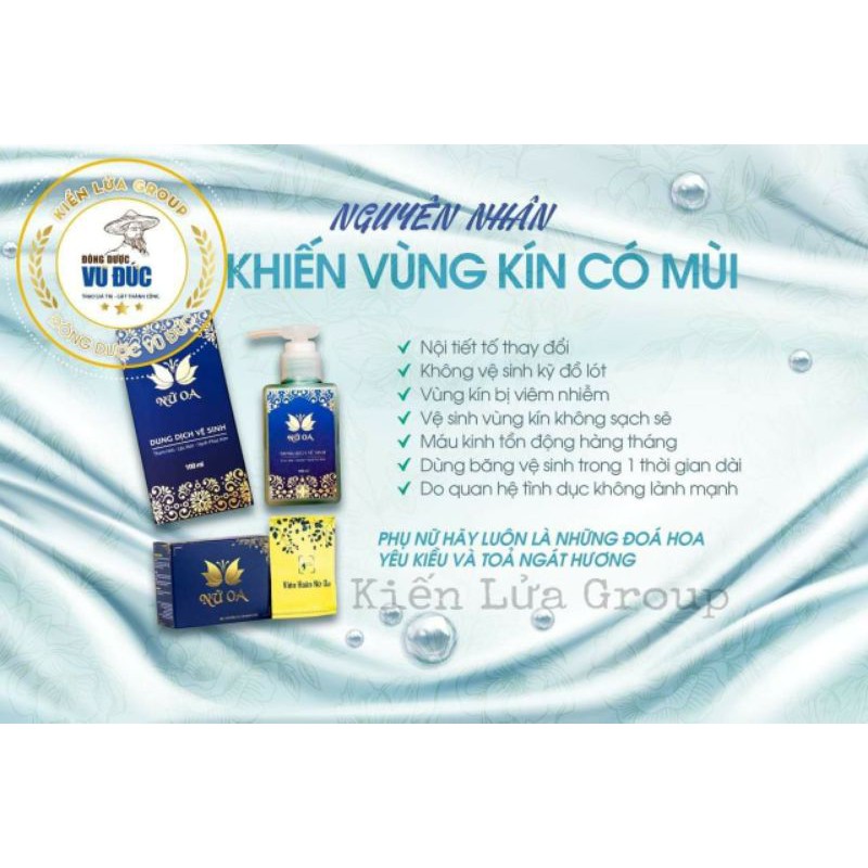 Dung Dịch Vệ Sinh NỮ OA The Mát Không Bọt Giúp Khô Thoáng Cả ngày (110ml)