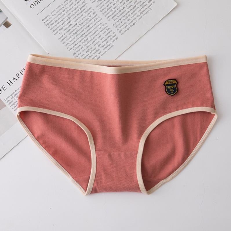 [Giá sỉ] Quần Lót Cotton Chất Mịn Hapy Girl (được Chọn màu)