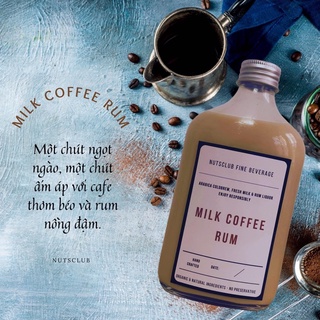 Milk Coffee Rum - Cocktail Cà phê Sữa