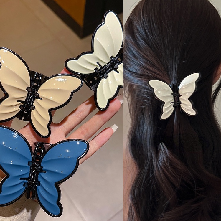 Kẹp Tóc Hình Bướm Lớn Siêu Nữ Tính
