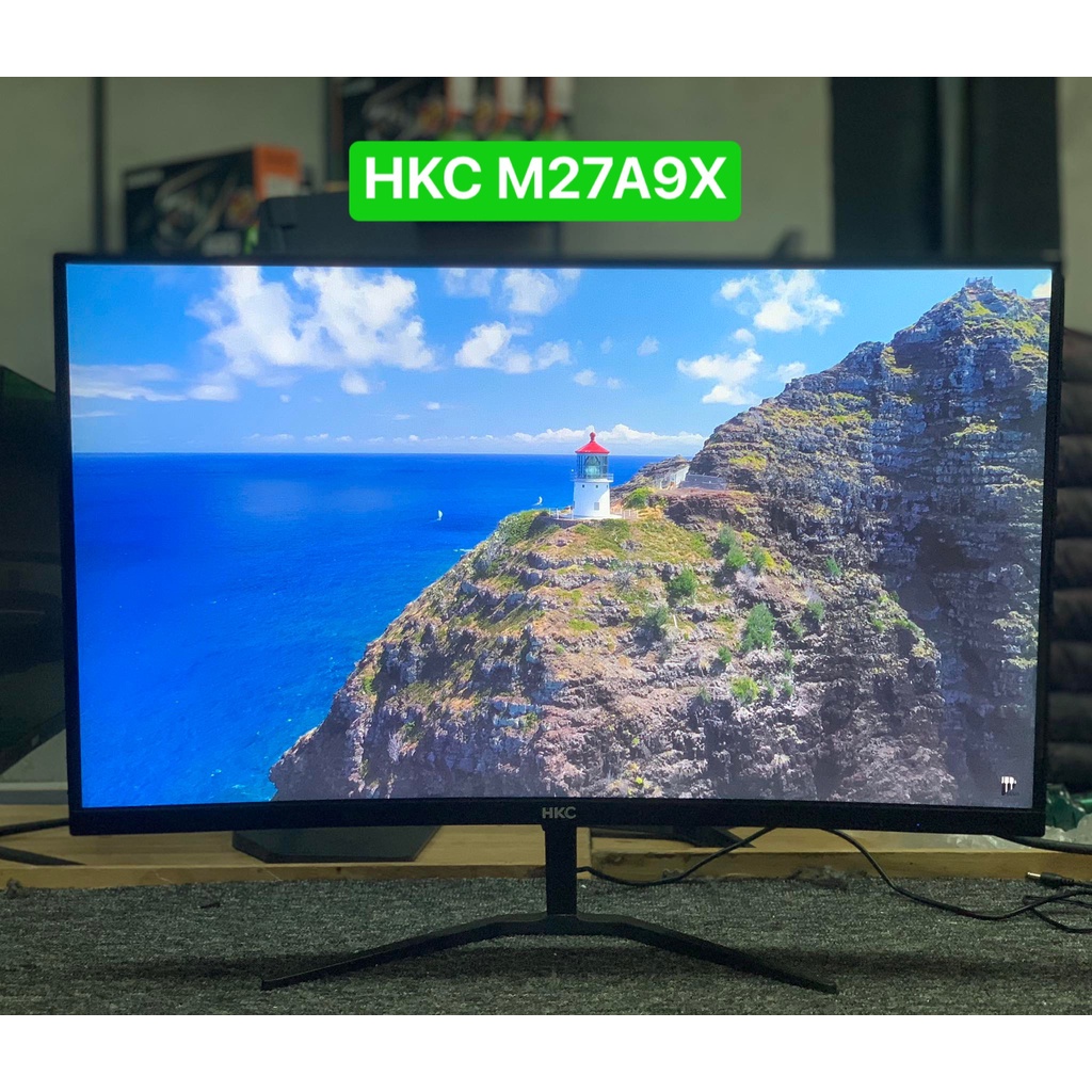HKC M27A9X 27Inch Full HD 75hz - Màn hình LED cong Bảo hành hãng T7/2022