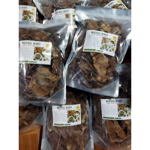 Măng khô Gia Lai, măng rừng khô hàng ngon chuẩn hàm lượng Dinh dưỡng càng cao giá siêu rẻ ngon hết chỗ chê 1kg
