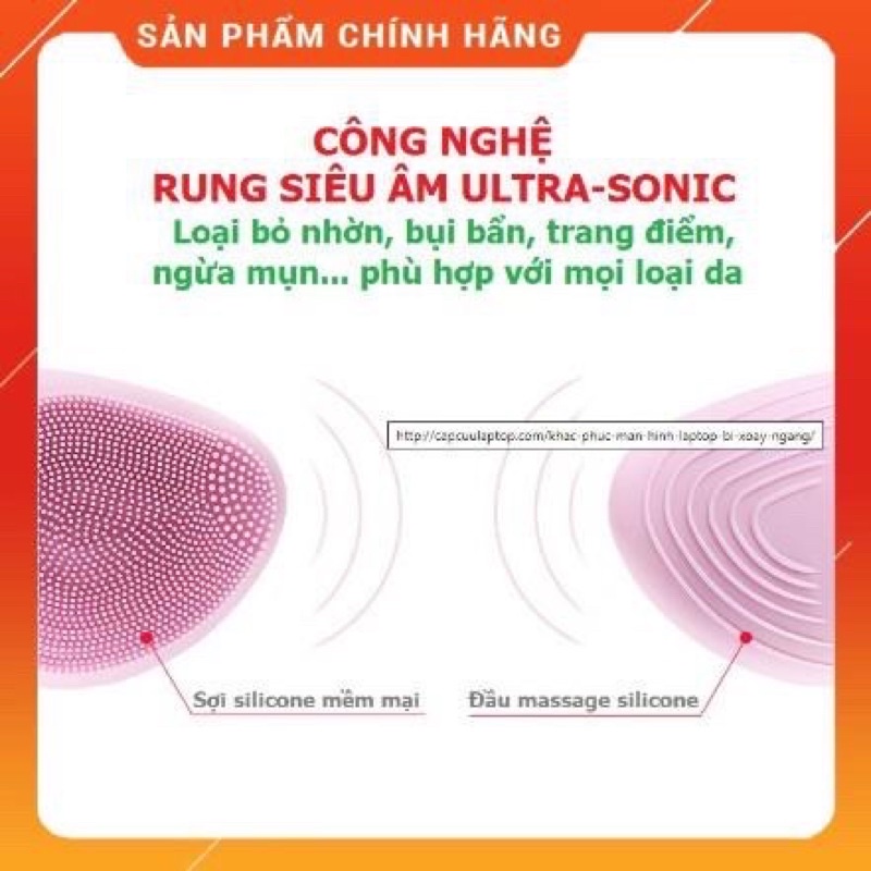 MÁY RỬA MẶT AIKEDILI SONIC FACIAL BRUSH - SẠC USB - CHỐNG NƯỚC TUYỆT ĐỐI