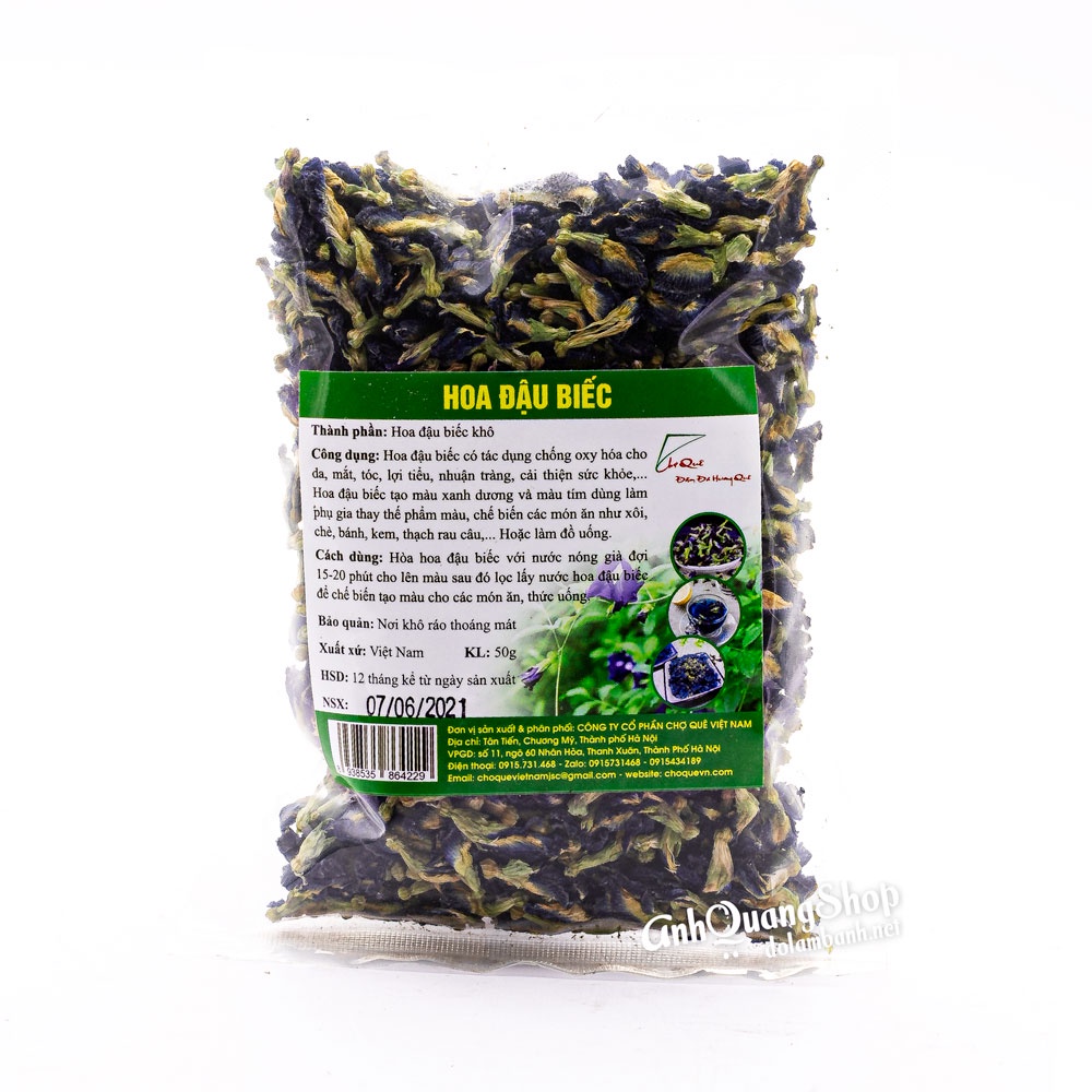 Hoa đậu biếc khô 50g