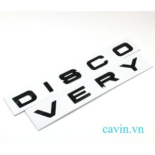 [HÀNG MỚI] Chữ DISCOVERY 3D dán trang trí xe hơi