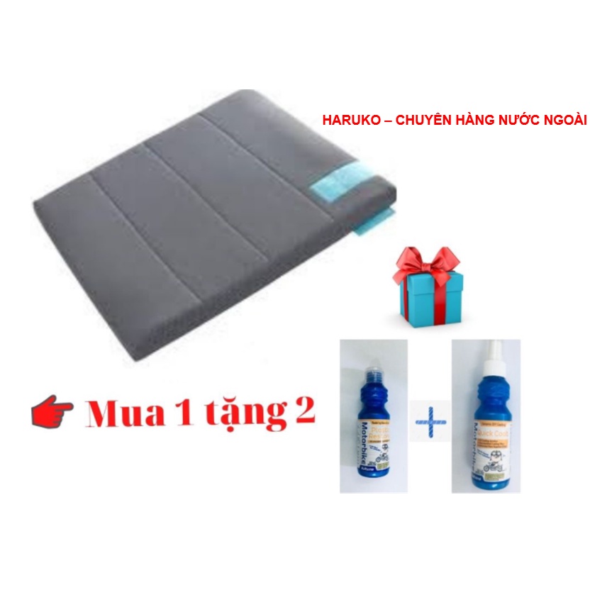 Đệm Ngồi Cao Cấp Ghế Xe Hơi, Văn Phòng Bullsone Size L  - Hàng chính hãng