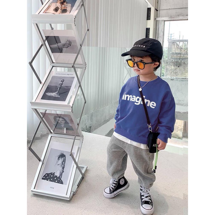 Áo hoodie in hình cho bé trai và bé gái KABICO - C04