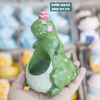 Chậu khủng long (nhựa cứng) - Vườn sen đá
