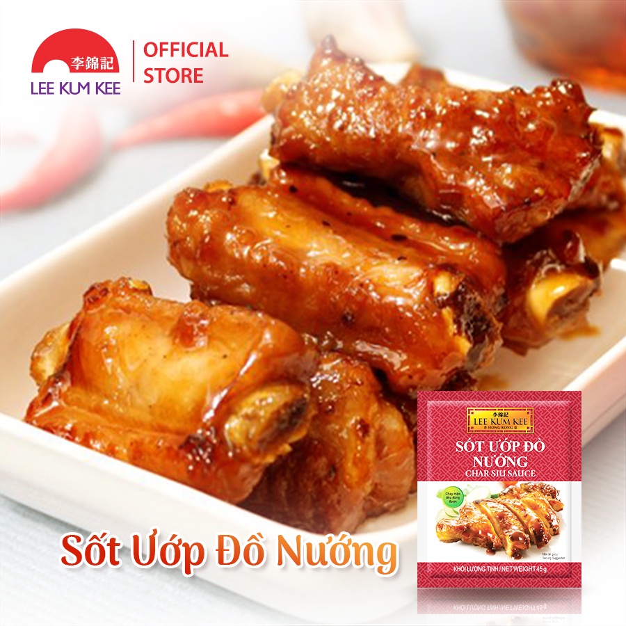 Combo 5 gói Sốt ướp đồ nướng Lee Kum Kee Charsiu 45g