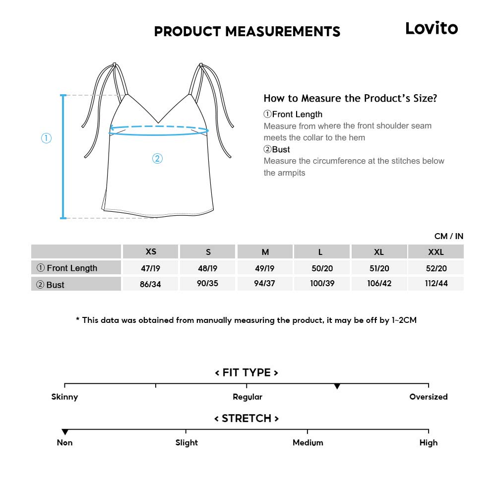 Lovito Boho Hoa Cổ V Áo yếm L24ED161 (Đen)