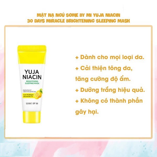 Bộ Kit 4 Món Dưỡng Da Trắng Sáng Mờ Nám , Tàn Nhang Some By Mi Yuja Niacin