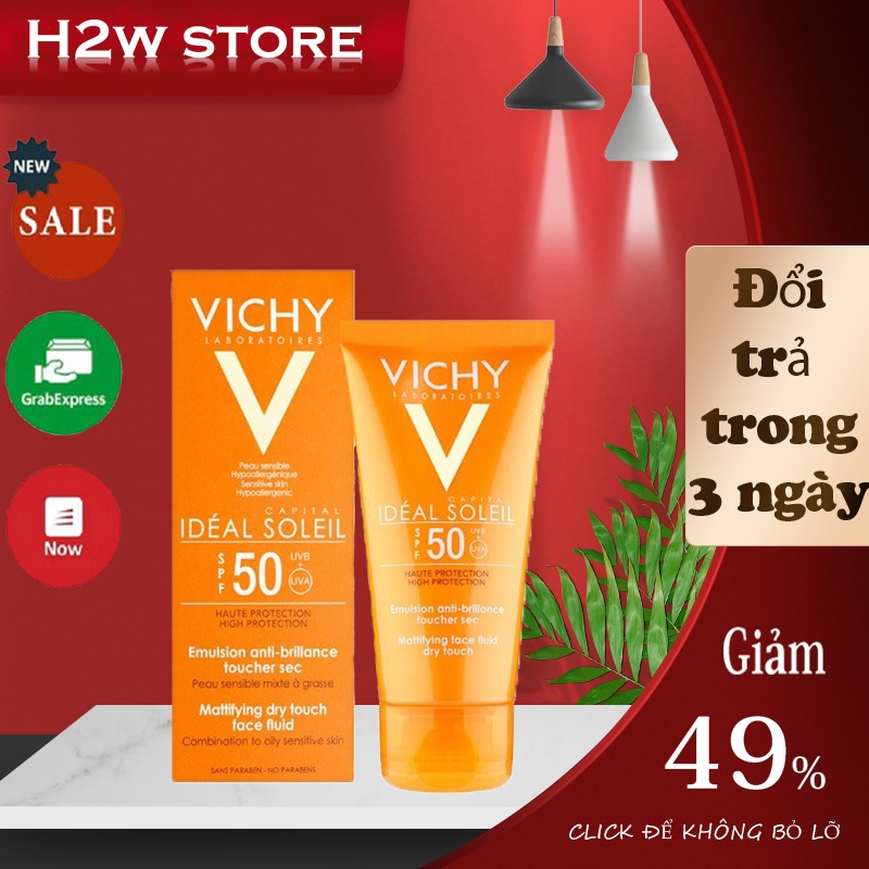 Kem chống nắng Vichy cho da hỗn hợp và da dầu 50ml