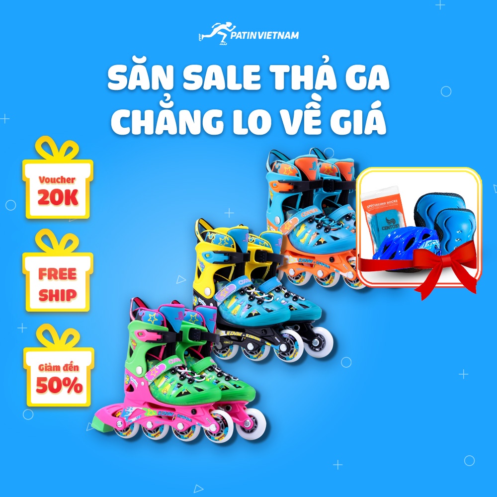 Giày patin Cougar 867 chính hãng, giày patin cao cấp