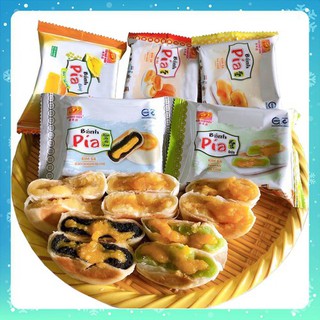 Bánh Pía Kim Sa Tân Huê Viên 5 vị mới, Bánh Bía Sóc Trăng, ăn vặt Sài Gòn của Shop Amaxi