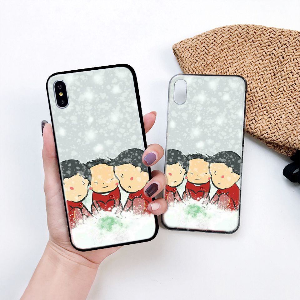 Ốp lưng kính iPhone in hình U23 Việt Nam trên tuyết - Chib012 ( có đủ mã máy )