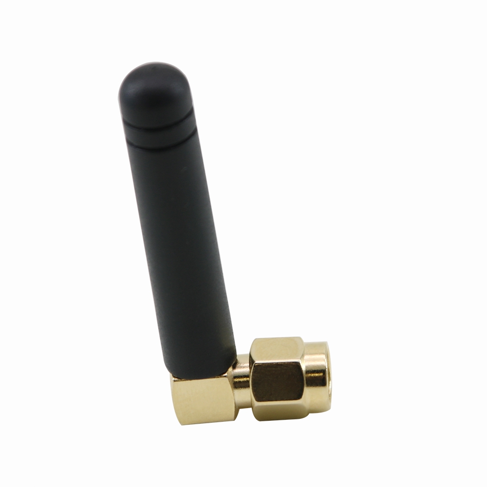 GSM ăng ten bluetooth hạt tiêu nhỏ 2.4G / wifi / 5CM ăng ten ngắn SMA khuỷu tay lỗ bên trong kim