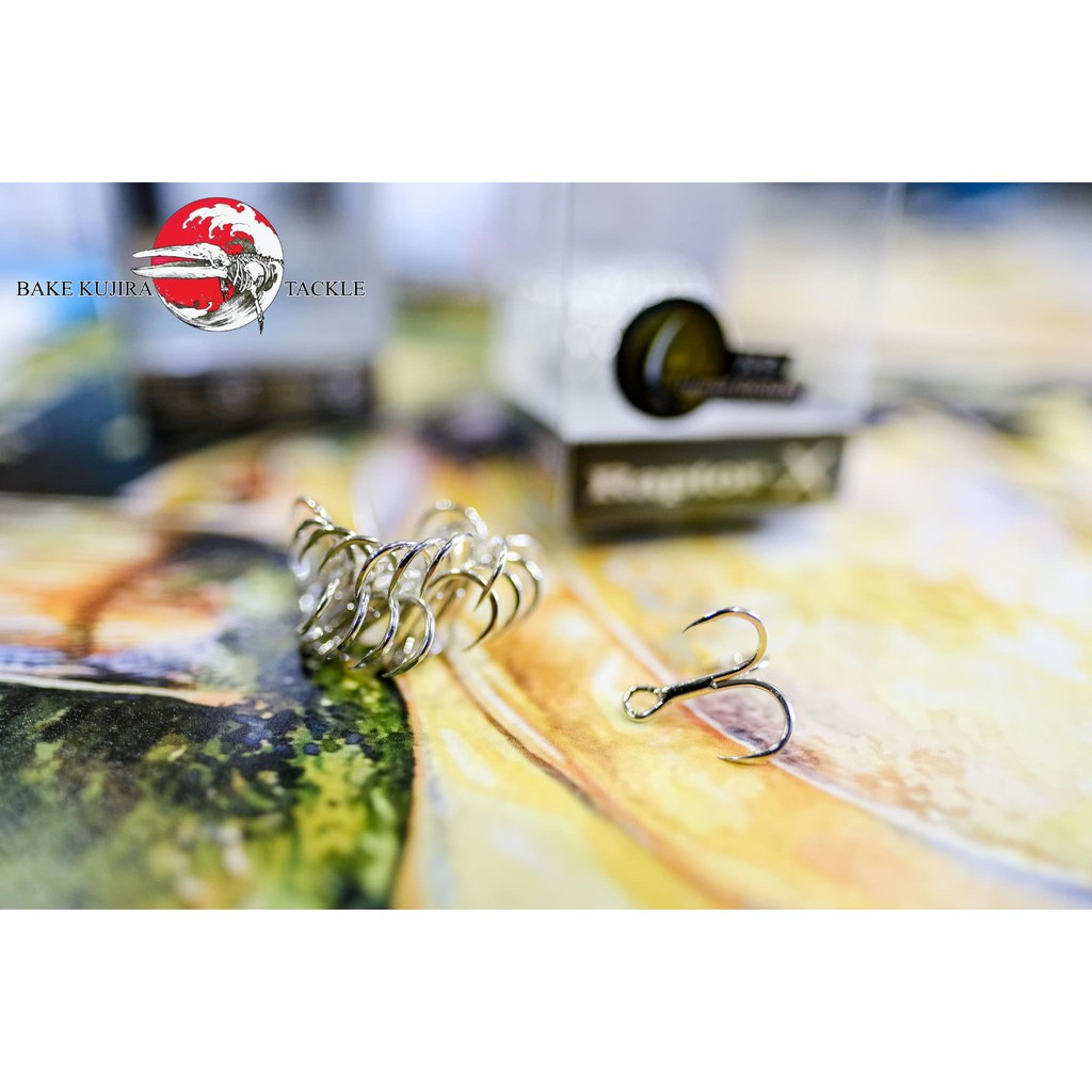 LƯỠI CÂU CÁ CHÍNH HÃNG BKK RAPTOR-X  Số: 4 - 6 - 8