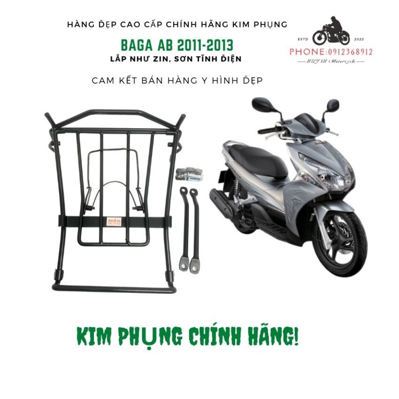 Gác Baga AB, Airblade 2011 Kim Phụng Chính Hãng