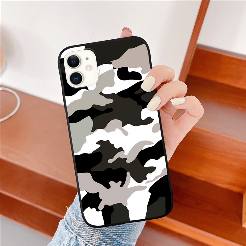 Ốp Điện Thoại Silicon Dẻo Họa Tiết Rằn Ri Thời Trang Cho IPhone XS XR XSMAX 6/6s 7/8 Plus SE 2020 12 13 Pro Promax