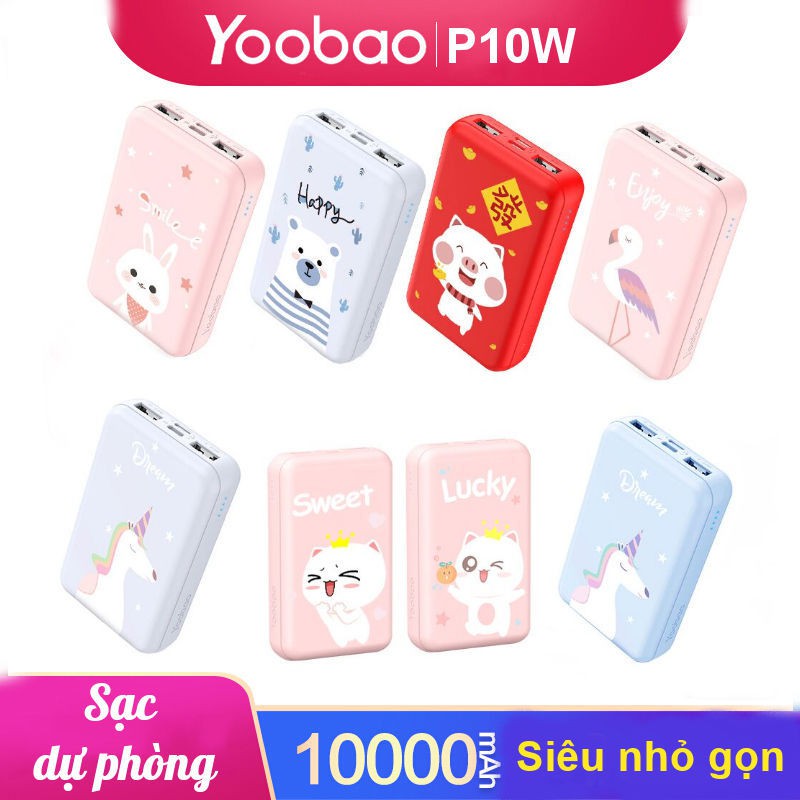 Pin Sạc dự phòng Yoobao mini 10000mAh P10W - Hãng chính hãng | BigBuy360 - bigbuy360.vn