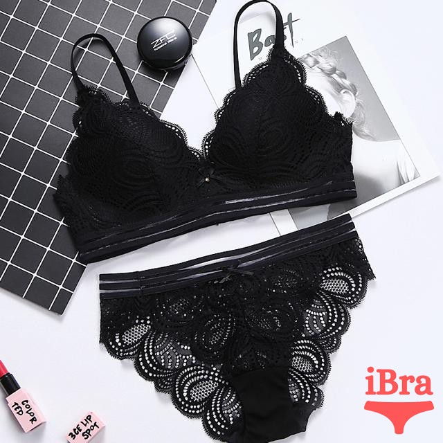 Áo Lót 💖Freeship💖_Bộ đồ lót ren cao cấp sexy, quyến rũ không gọng, đệm vừa | BigBuy360 - bigbuy360.vn