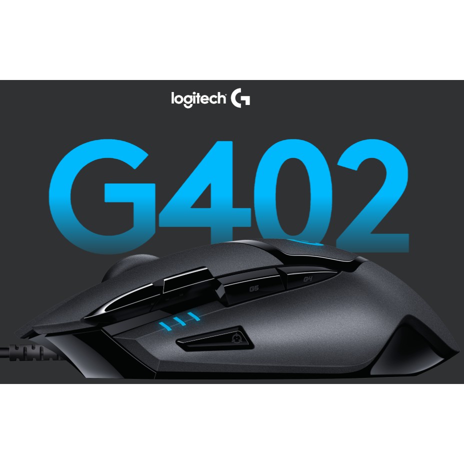 Chuột Logitech G402 Gaming HYPERION FURY FPS 4.9 - Bảo hành 2 năm chính hãng