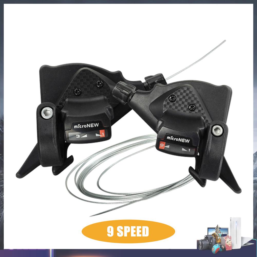 Bộ Cần Sang Số Có Dây Cáp Cho Xe Đạp Leo Núi Micronew 3 x 7/8/9/10/11