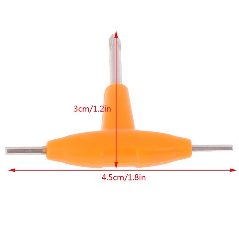 Tua vít chữ T mini 3 đầu vặn đa năng