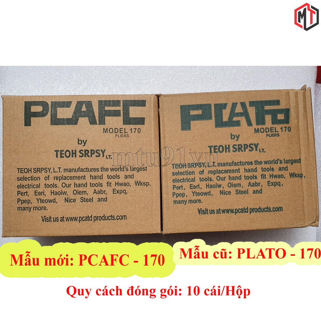 Kìm Cắt Chân Linh Kiện PLATO 170 / PCAFC 170