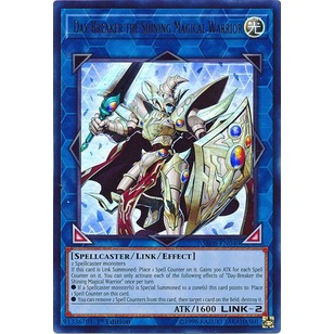 Thẻ bài Yugioh - TCG - Day-Breaker the Shining Magical Warrior / SR08-EN040'