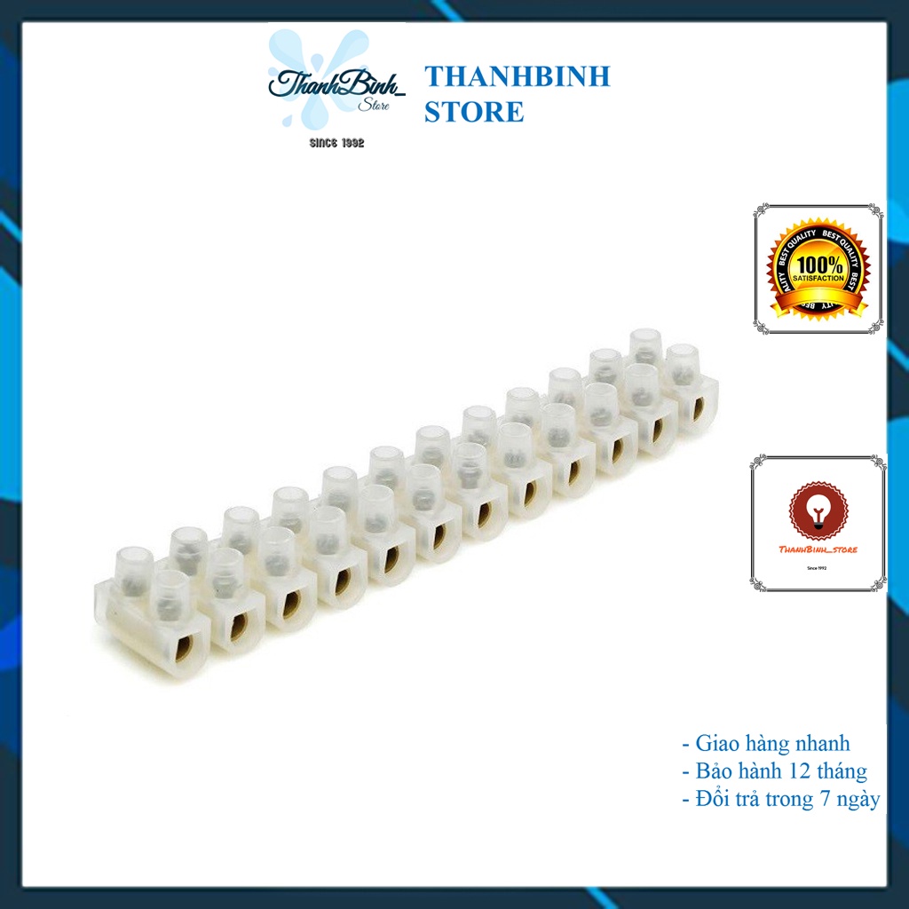 THANH CẦU NỐI ĐIỆN/ DIMINO NHỰA 12 CỰC EKIT 15A/ 30A- HÀNG CHÍNH HÃNG