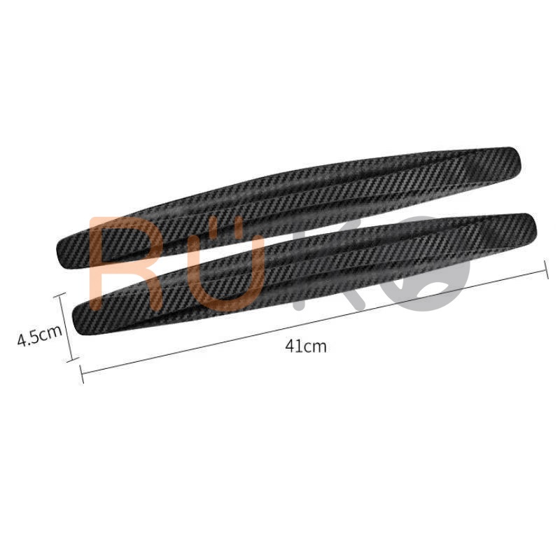 Bộ 2 dải bảo vệ chống trầy cản trước/ sau xe ô tô