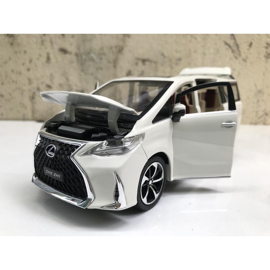 Mô hình xe ô tô LEXUS LM300h 2020 1:24